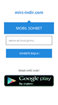 Mobile Screenshot of mirc-indir.com